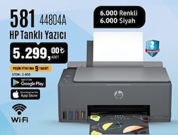 HP 581 44804A Tanklı Yazıcı  image