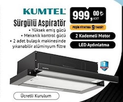 Kumtel Sürgülü Aspiratör image