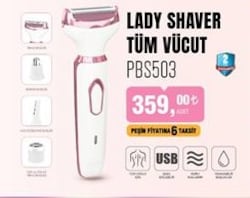 Polosmart PBS503 Lady Shaver Tüm Vücut image