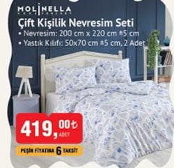 Molinella Çift Kişilik Nevresim Seti image