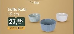 Kütahya Porselen Sufle Kabı 9 cm image