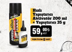 Sgs Hızlı Yapıştırıcı Aktivatör 200 ml+Yapıştırıcı 35 g image
