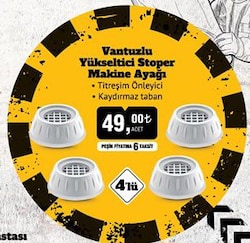 Sgs Vantuzlu Yükseltici Stoper Makine Ayağı image