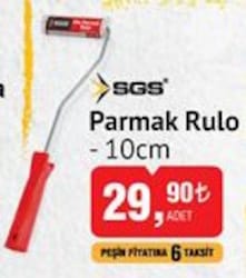 Sgs Parmak Rulo 10cm image