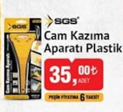 Sgs Cam Kazıma Aparatı Plastik image