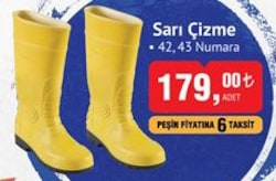Sarı Çizme image