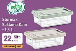 Hobby Life Stormax Saklama Kabı 1.5 L image