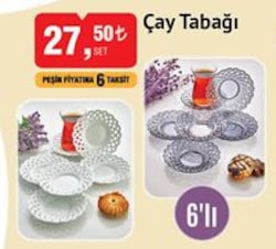 Çay Tabağı 6'lı image