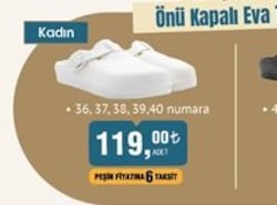 Önü Kapalı Eva Terlik Kadın image