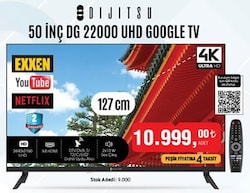 Dijitsu DG 22000 50 inç UHD Google TV image