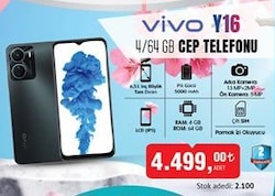 Vivo Y16 4/64 GB Cep Telefonu image