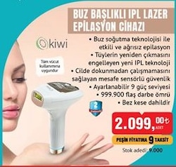 Kiwi Buz Başlıklı Ipl Lazer Epilasyon Cihazı image