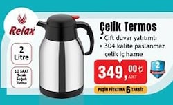 Relax Çelik Termos image