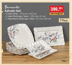 Benante Kahvaltı Seti 9 Parça image