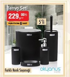 Okyanus Home Banyo Seti 5'li image