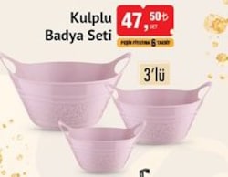 Kulplu Badya Seti 3'lü image