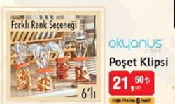 Okyanus Home Poşet Klipsi 6'lı image