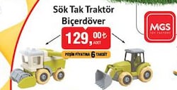 Mgs Oyuncak Sök Tak Traktör Biçerdöver image