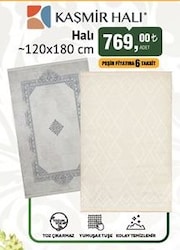 Kaşmir Halı Halı 120x180 cm image