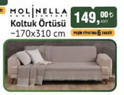 Molinella Koltuk Örtüsü 170x130 cm image