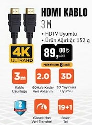 Polosmart HDMI Kablo 3 m image