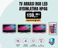 House Pratik HP46 Tv Arkası Rgb Led Aydınlatma  image