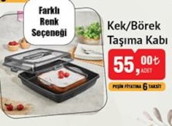 Kek/Börek Taşıma Kabı image