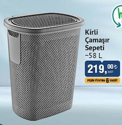 Hobby Life Kirli Çamaşır Sepeti 58 L image