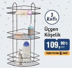 Üçgen Köşelik 3 Katlı image