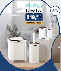 Okyanus Home Banyo Seti 6'lı image