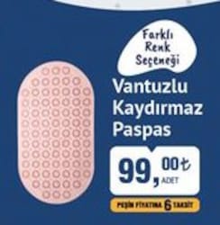 Vantuzlu Kaydırmaz Paspas image