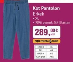 Kot Pantolon Erkek image