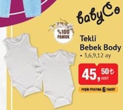 Babyco Tekli Bebek Body image