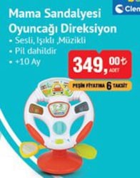 Baby Clementoni Mama Sandalyesi Oyuncağı Direksiyon image