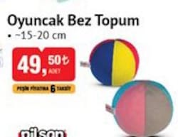 Oyuncak Bez Topum 15-20 Cm  image