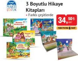 Martı Çocuk 3 Boyutlu Hikaye Kitapları  image