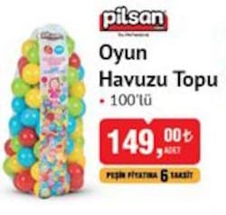 Pilsan Oyun Havuzu Topu 100'lü image