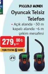 Piccolo Mondi Oyuncak Telsiz Telefon  image