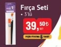 Fırça Seti 3'lü  image