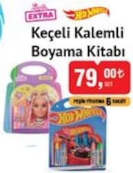 Hot Wheels Keçeli Kalemli Boyama Kitabı image