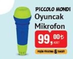 Piccolo Mondi Oyuncak Mikrofon  image