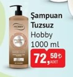 Hobby Şampuan Tuzsuz 1000 ml image