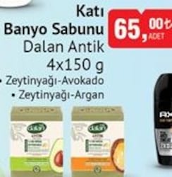 Dalan Antik Katı Banyo Sabunu 4x150 g image