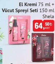 Shela El Kremi 75 ml + Vücut Spreyi Seti 150 ml image