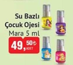 Mara Su Bazlı Çocuk Ojesi 5 ml image
