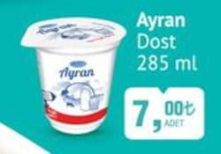 Dost Ayran 285 ml image