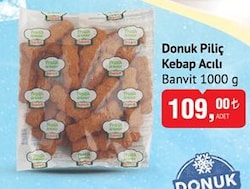 Banvit Donuk Piliç Kebap Acılı 1000 gr image