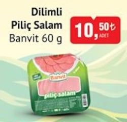 Banvit Dilimli Piliç Salam 60 gr image