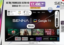 Senna 65SNF9000U 65 inç Frameless Ultra HD Google TV image