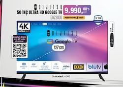 Dijitsu DG22000 50 inç Ultra HD Google TV image